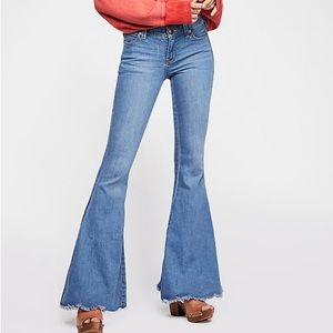 Free people Denim Super Flare Jeans